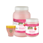 Pink grape fruit mask group